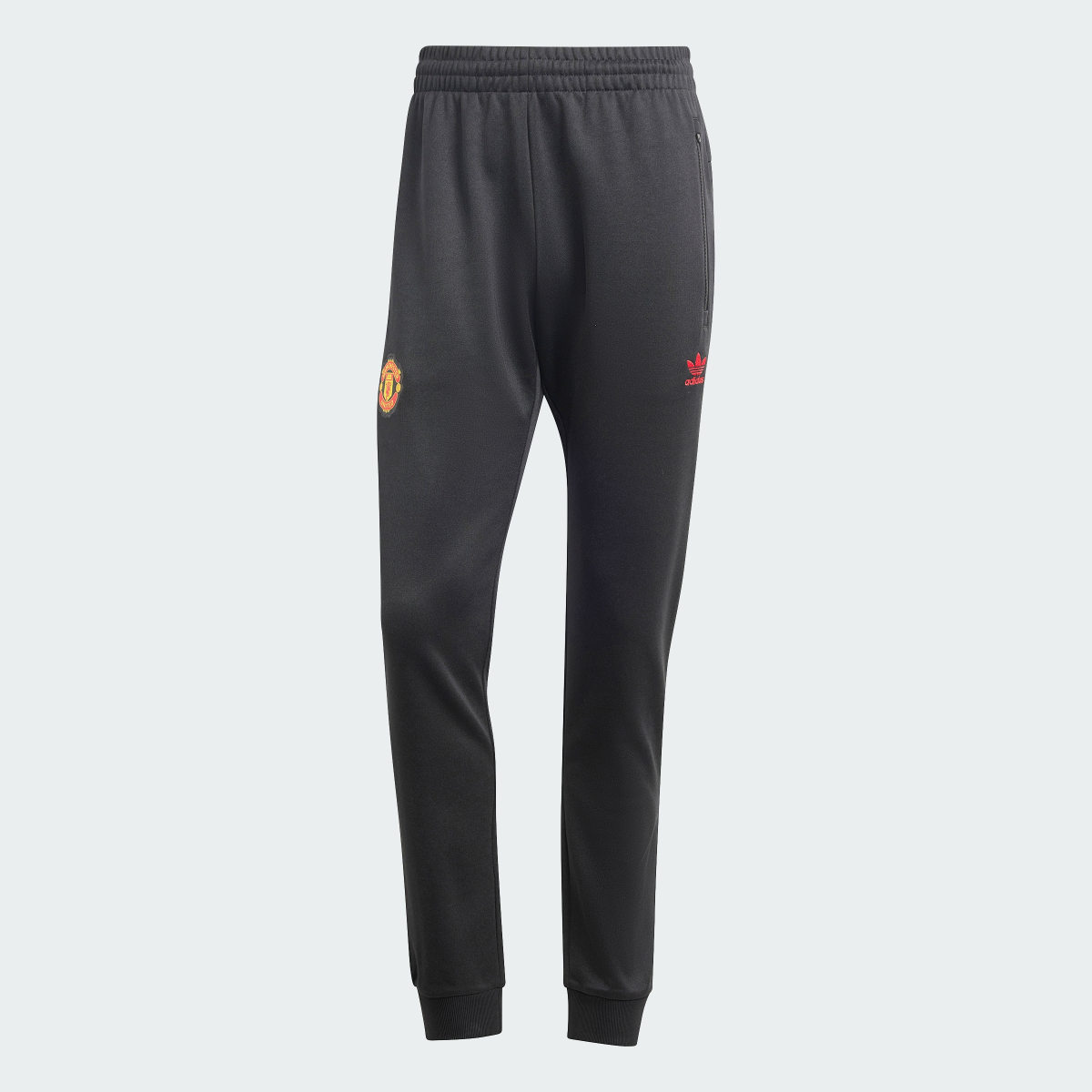 Adidas Manchester United Essentials Trefoil Track Pants. 4