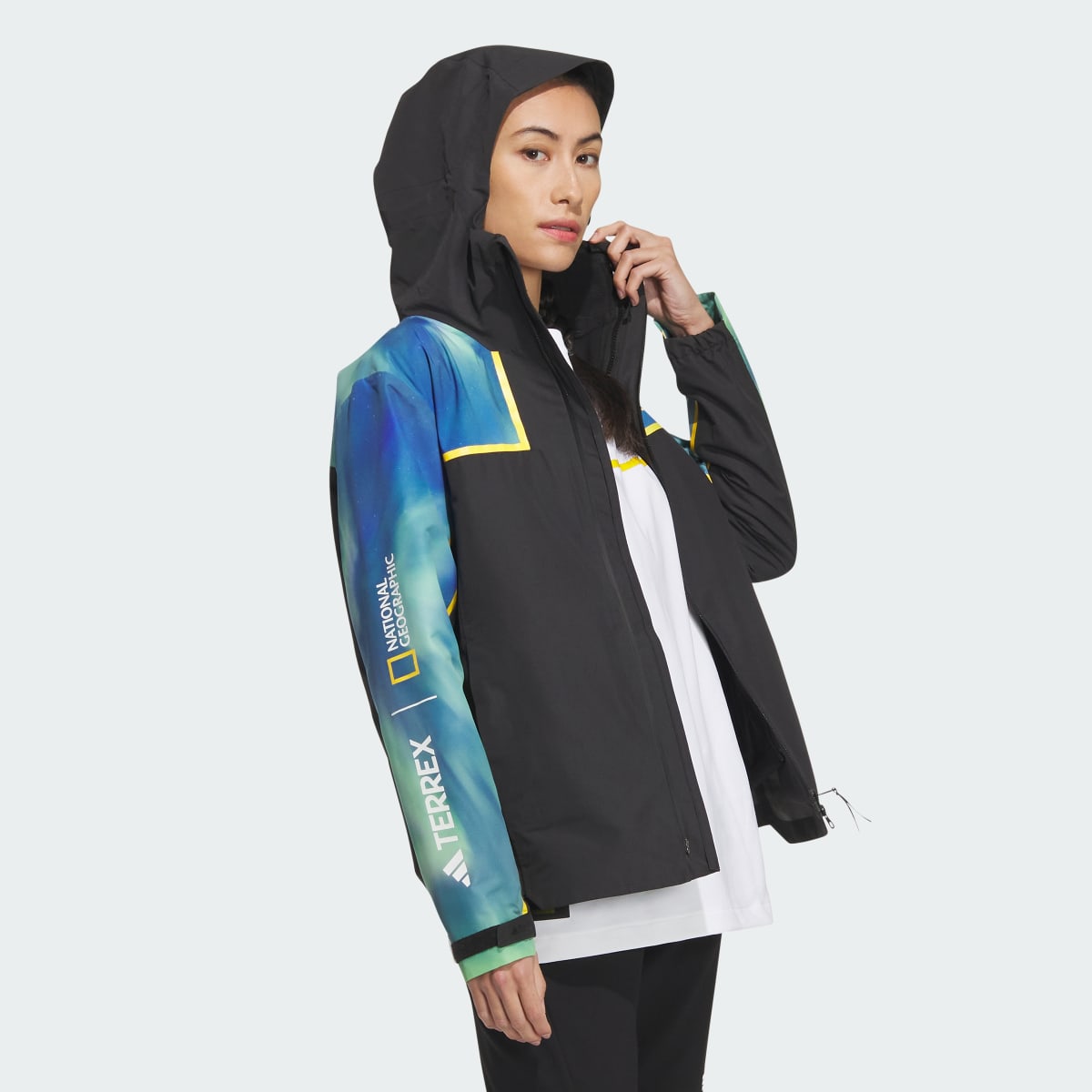 Adidas Chaqueta National Geographic RAIN.RDY Three-In-One. 6