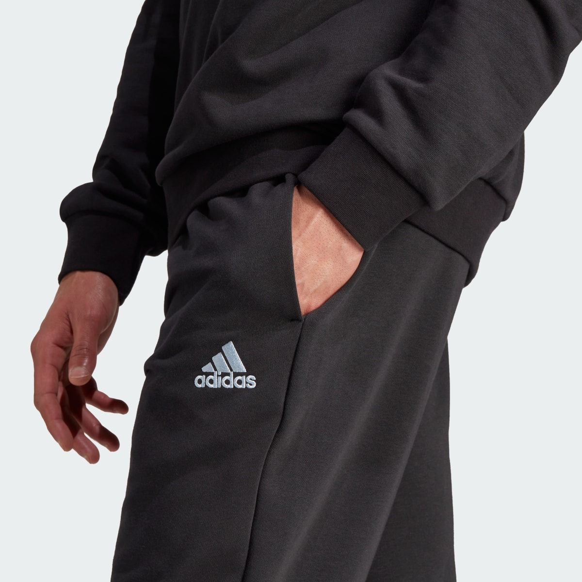 Adidas Big Logo Terry Track Suit. 9