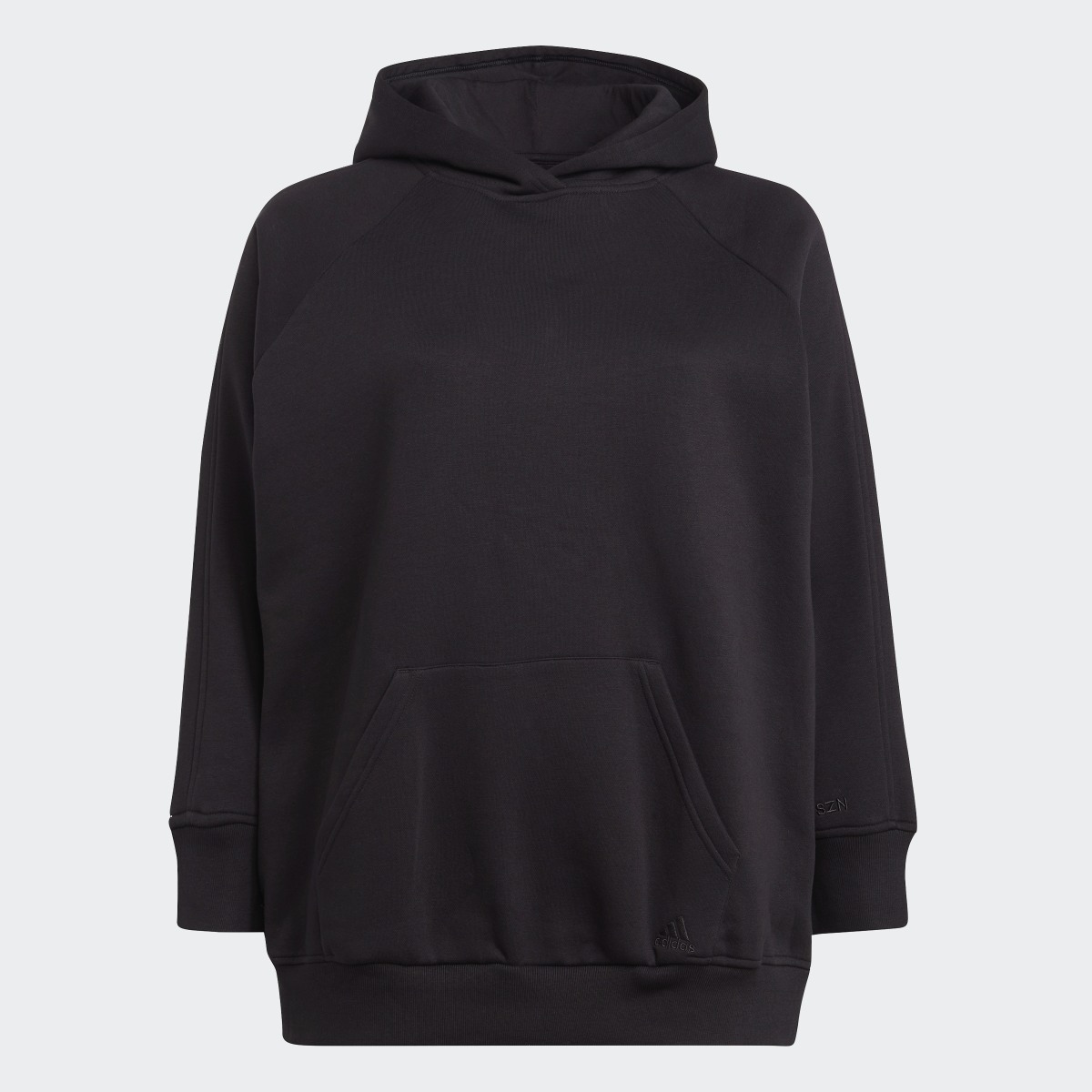 Adidas ALL SZN Fleece Boyfriend Hoodie (Plus Size). 5