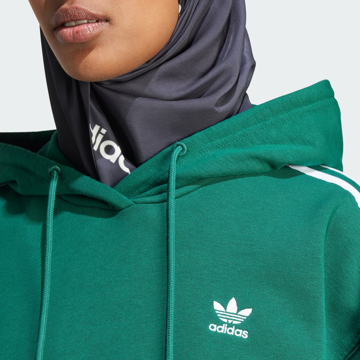 Adidas Adicolor 3-Streifen Oversized Hoodie. 5