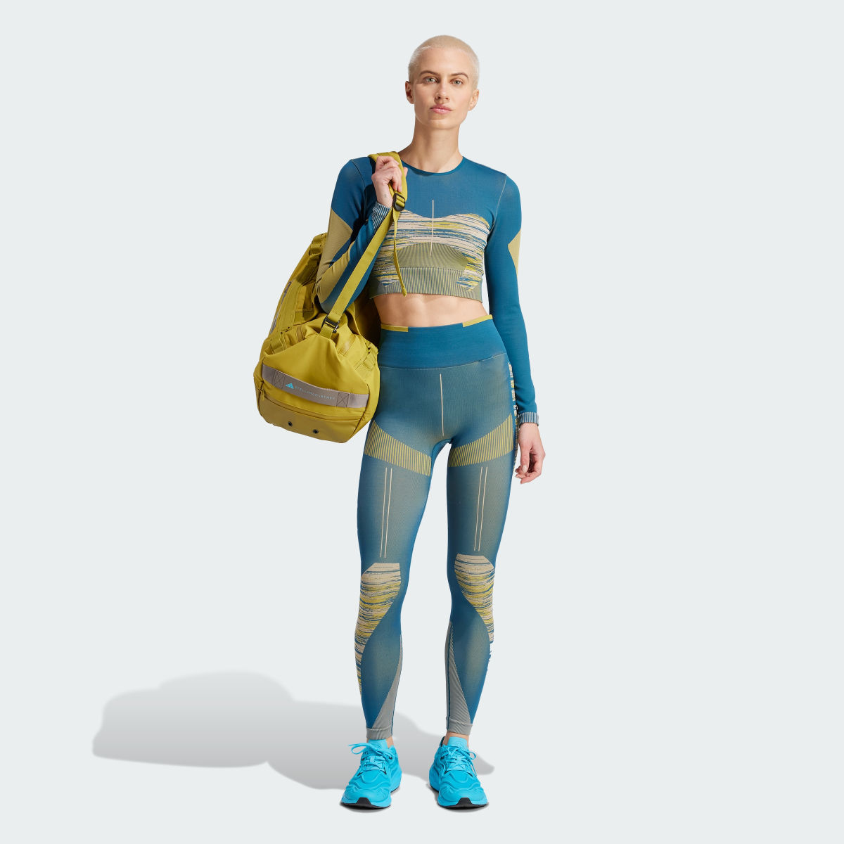 Adidas by Stella McCartney TrueStrength Seamless Yoga Taytı. 4