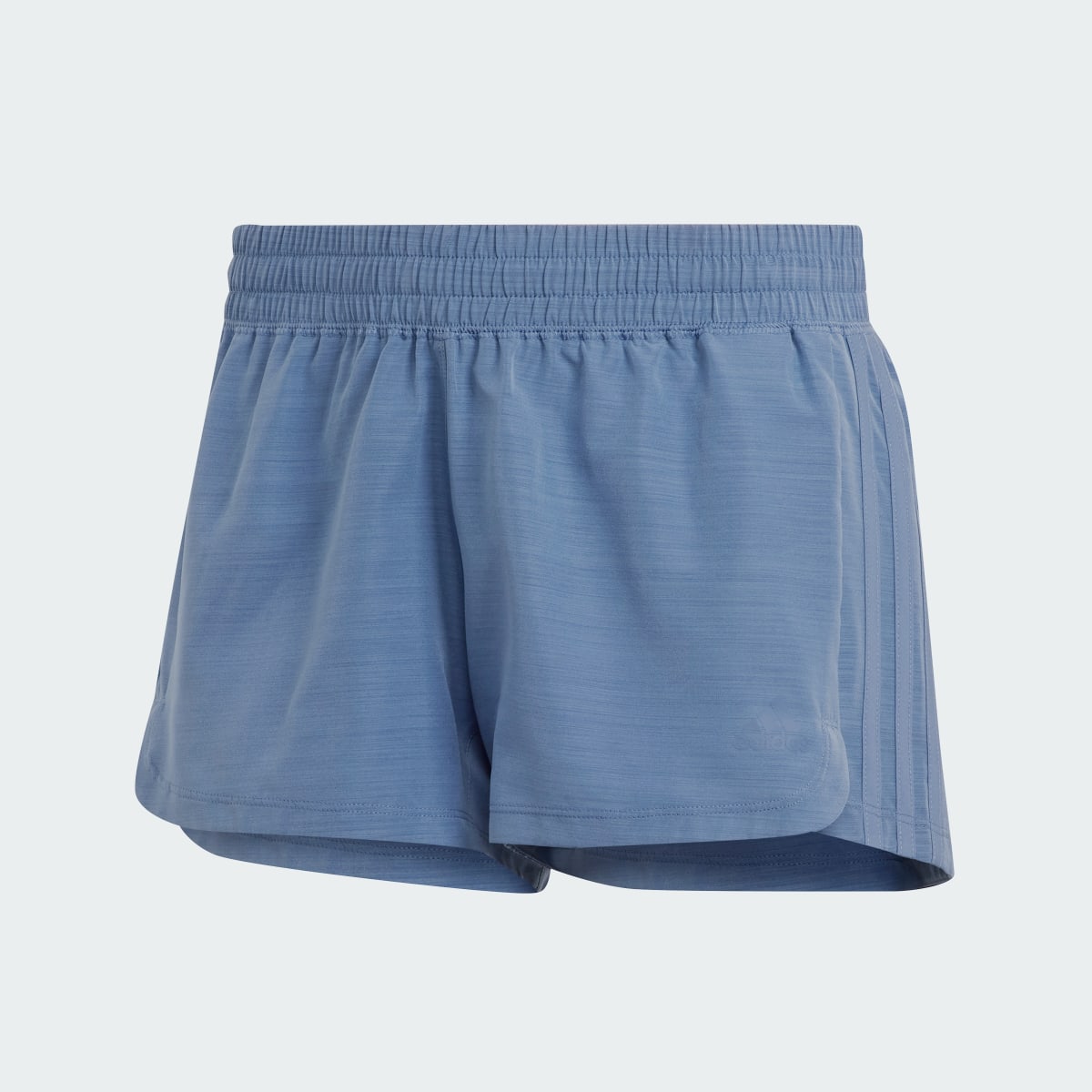 Adidas Pacer 3-Stripes Woven Heather Shorts. 4