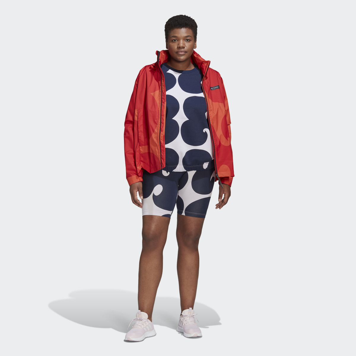 Adidas Calções Canelados Marimekko (Plus Size). 6