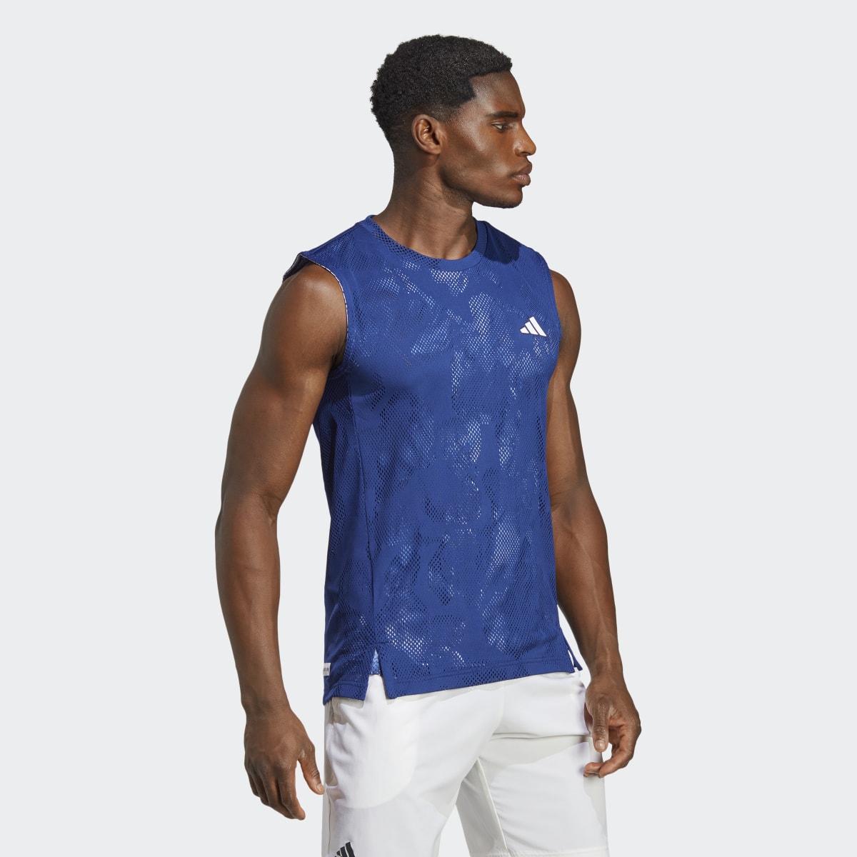 Adidas Melbourne Tennis Sleeveless Tee. 4