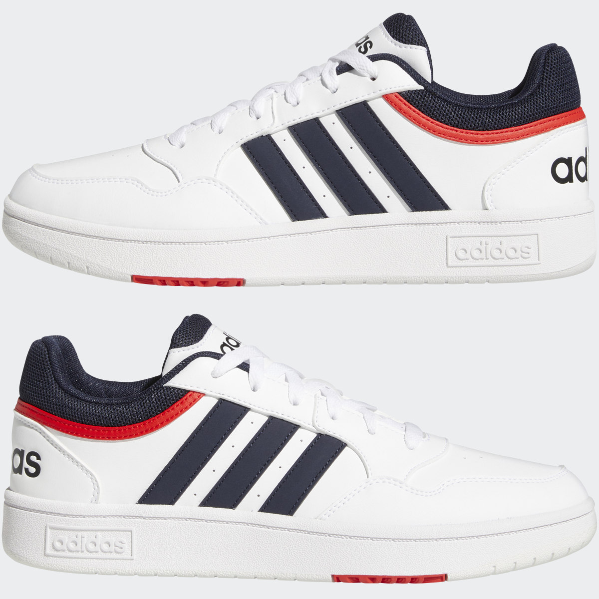 Adidas Chaussure Hoops 3.0 Low Classic Vintage. 8