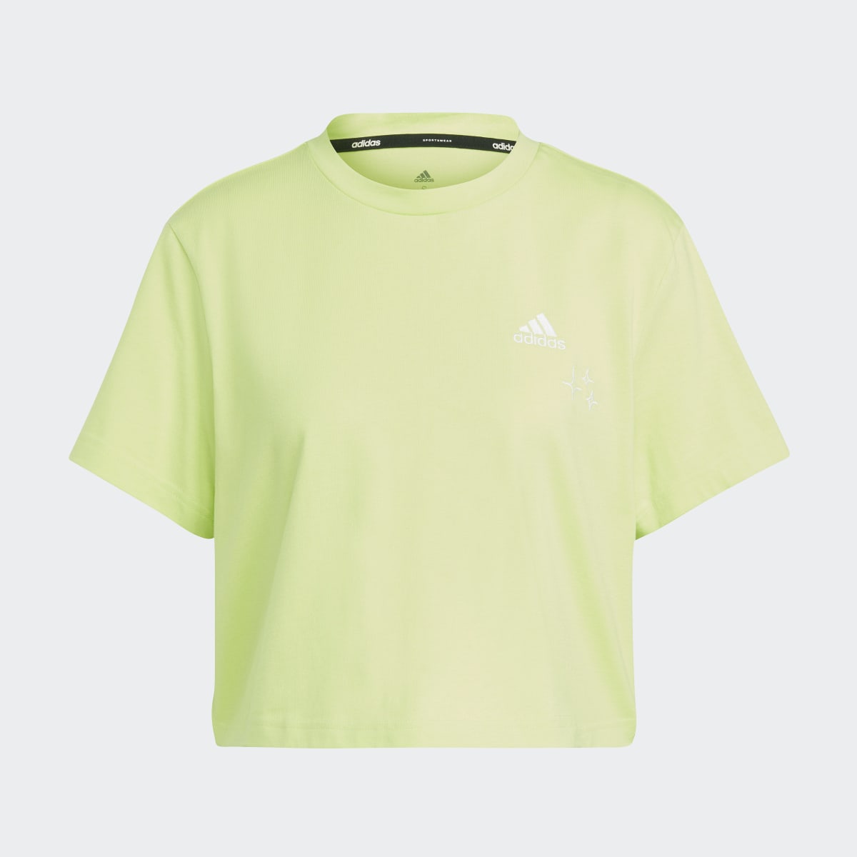 Adidas Koszulka Scribble Embroidery Crop. 5