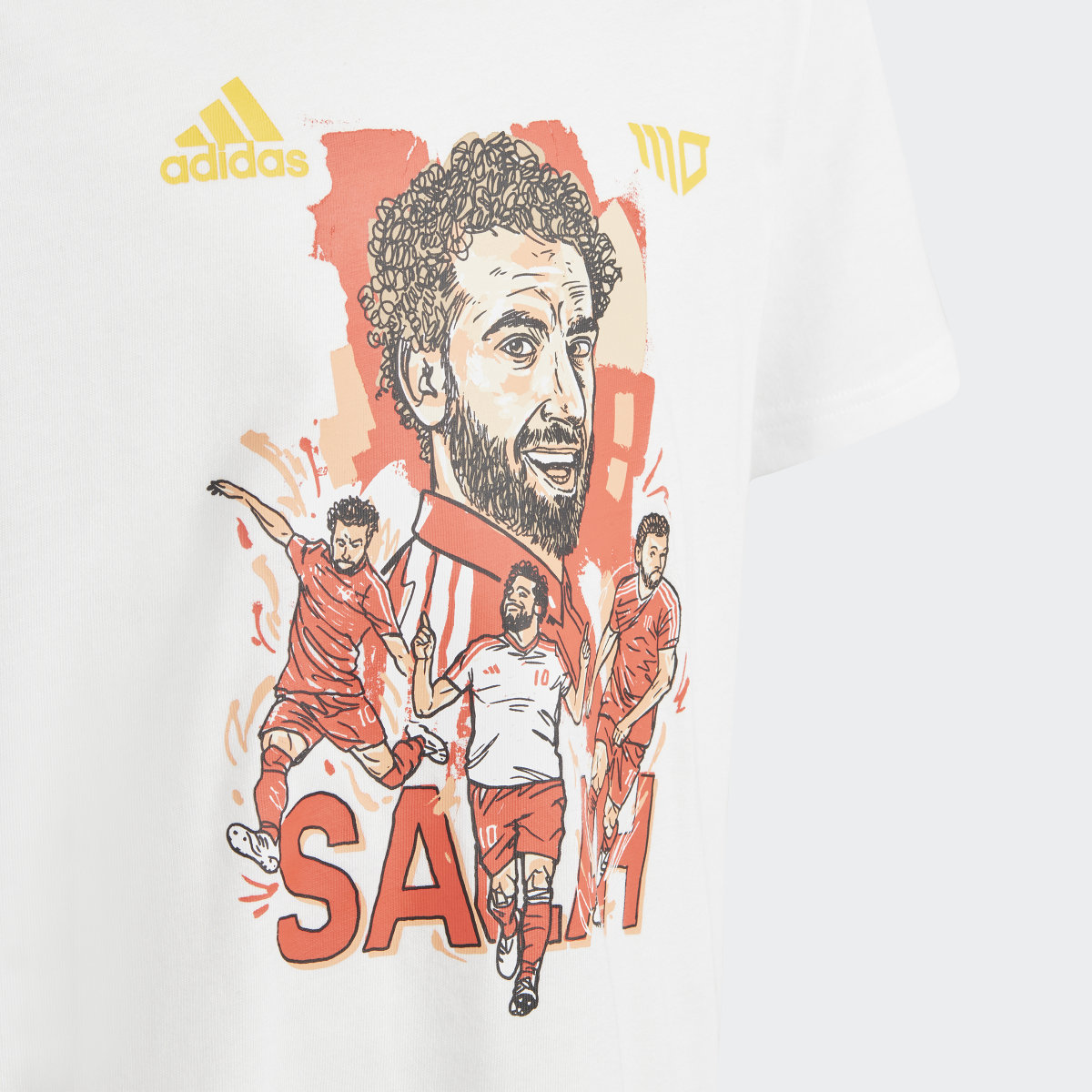 Adidas Salah Football Graphic Tişört. 4