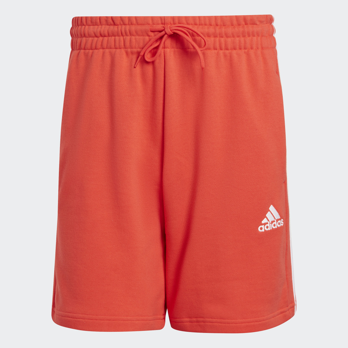 Adidas Essentials French Terry 3-Streifen Shorts. 4