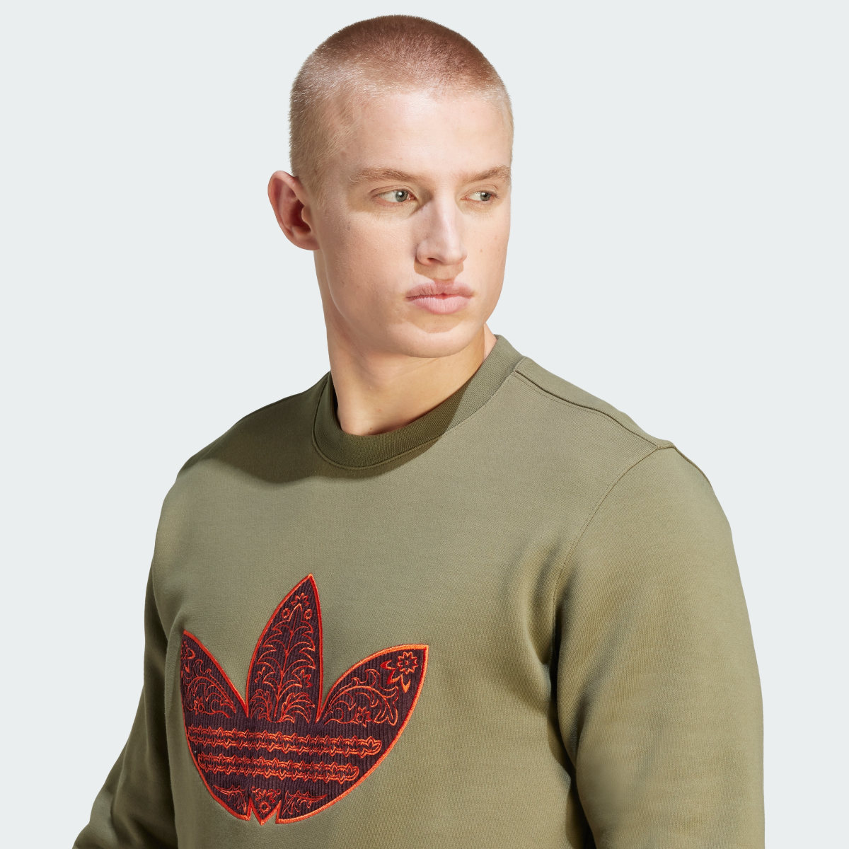 Adidas Corduroy Appliqué Sweatshirt. 6