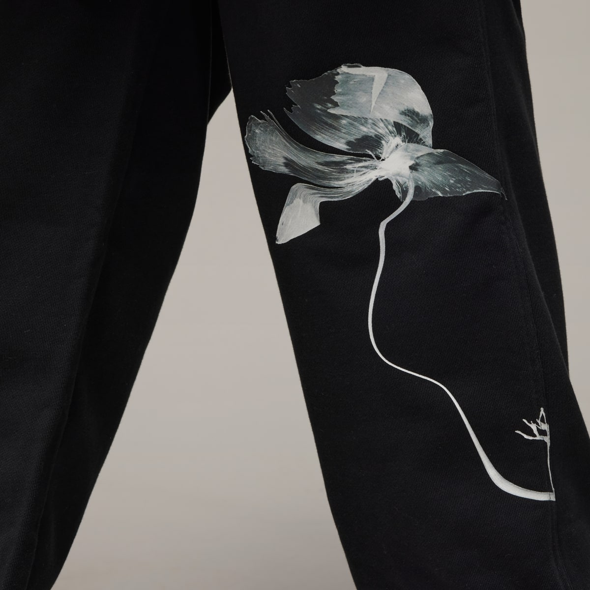 Adidas Y-3 Graphic French Terry Pants. 6