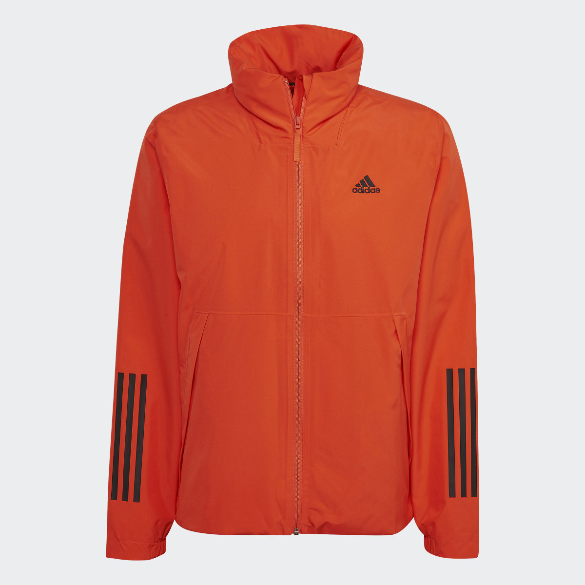 Adidas BSC 3-Streifen RAIN.RDY Regenjacke. 5