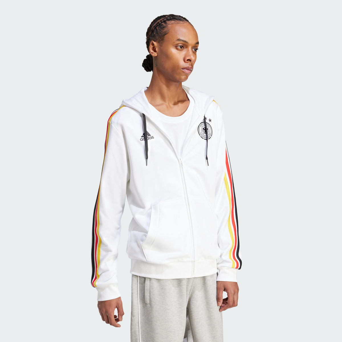 Adidas Bluza z kapturem Germany DNA Full-Zip. 4