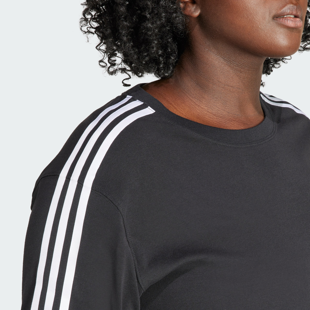 Adidas T-shirt 3-Stripes (Plus Size). 7