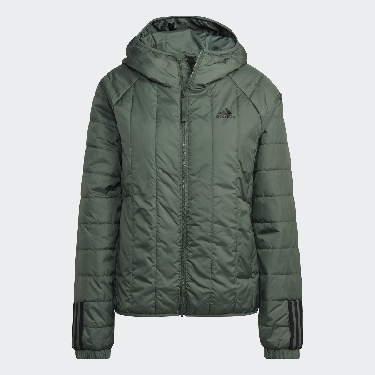 Adidas Chaqueta con capucha Itavic Light 3 bandas. 5