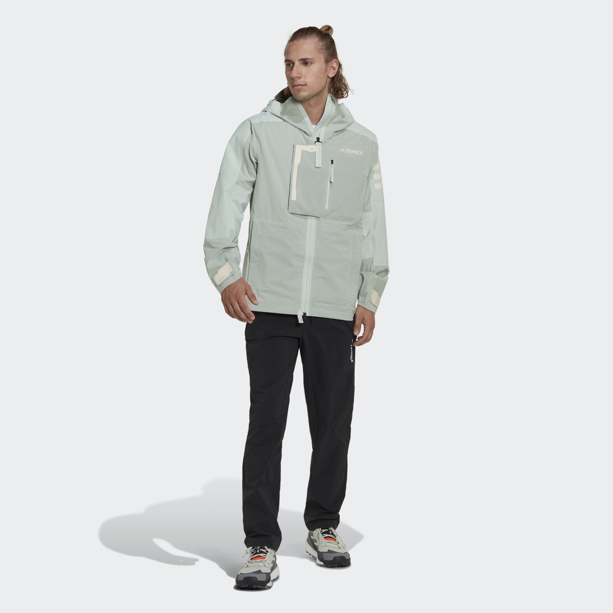 Adidas CHAQUETA TERREX XPLORIC RAIN.RDY MOUNTAIN. 10