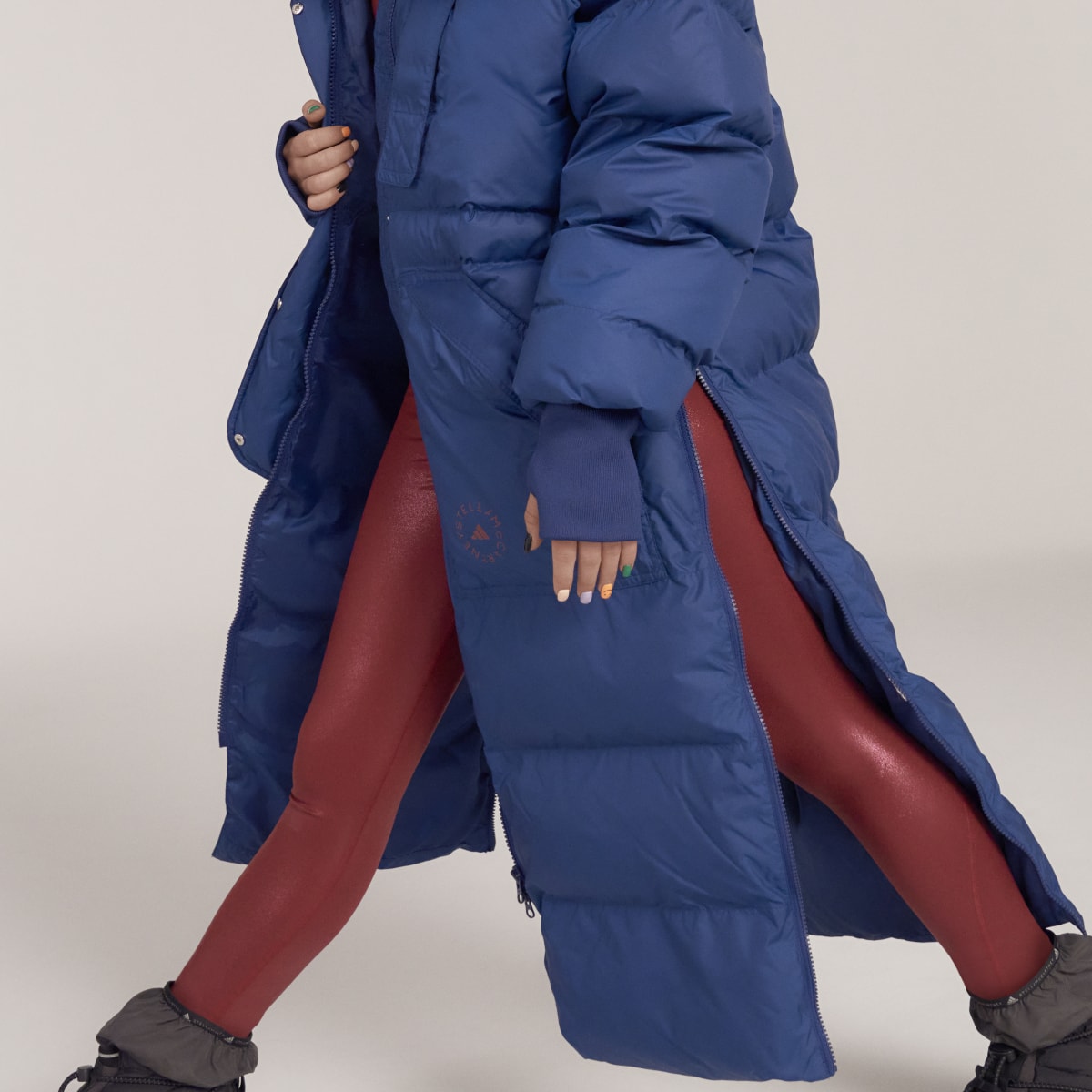 Adidas by Stella McCartney Long Padded Winter Jacket. 11