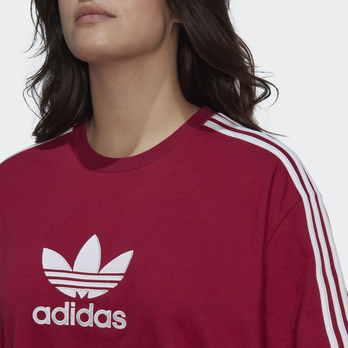 Adidas Centre Stage Tee (Plus Size). 6
