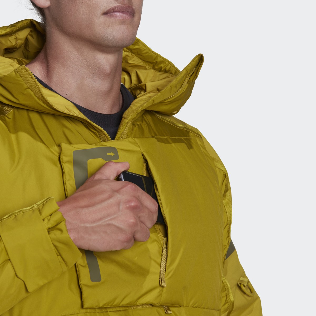 Adidas Anorak Terrex CT Xploric Insulated (Género neutro). 6