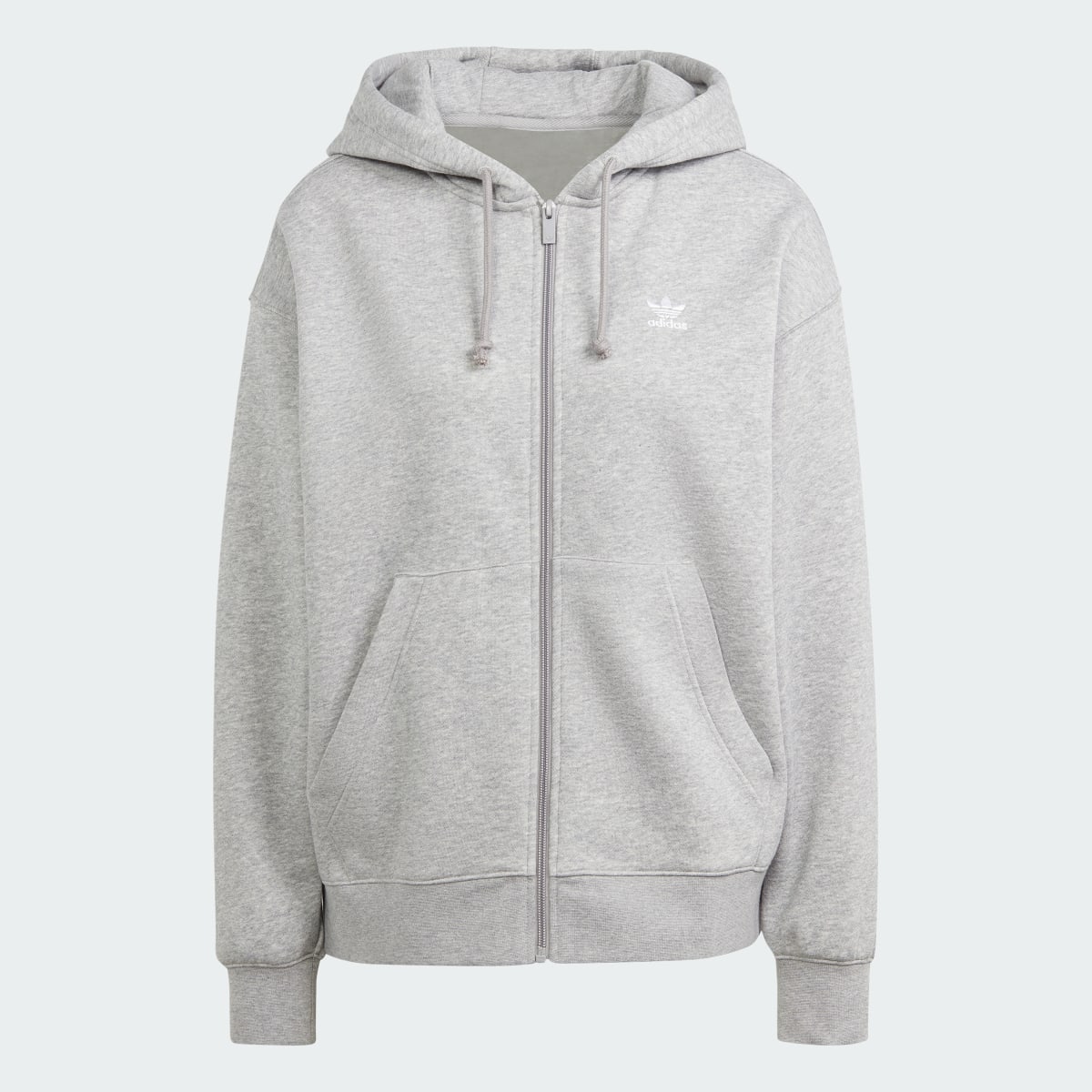 Adidas Veste à capuche entièrement zippée Essentials Boyfriend. 5