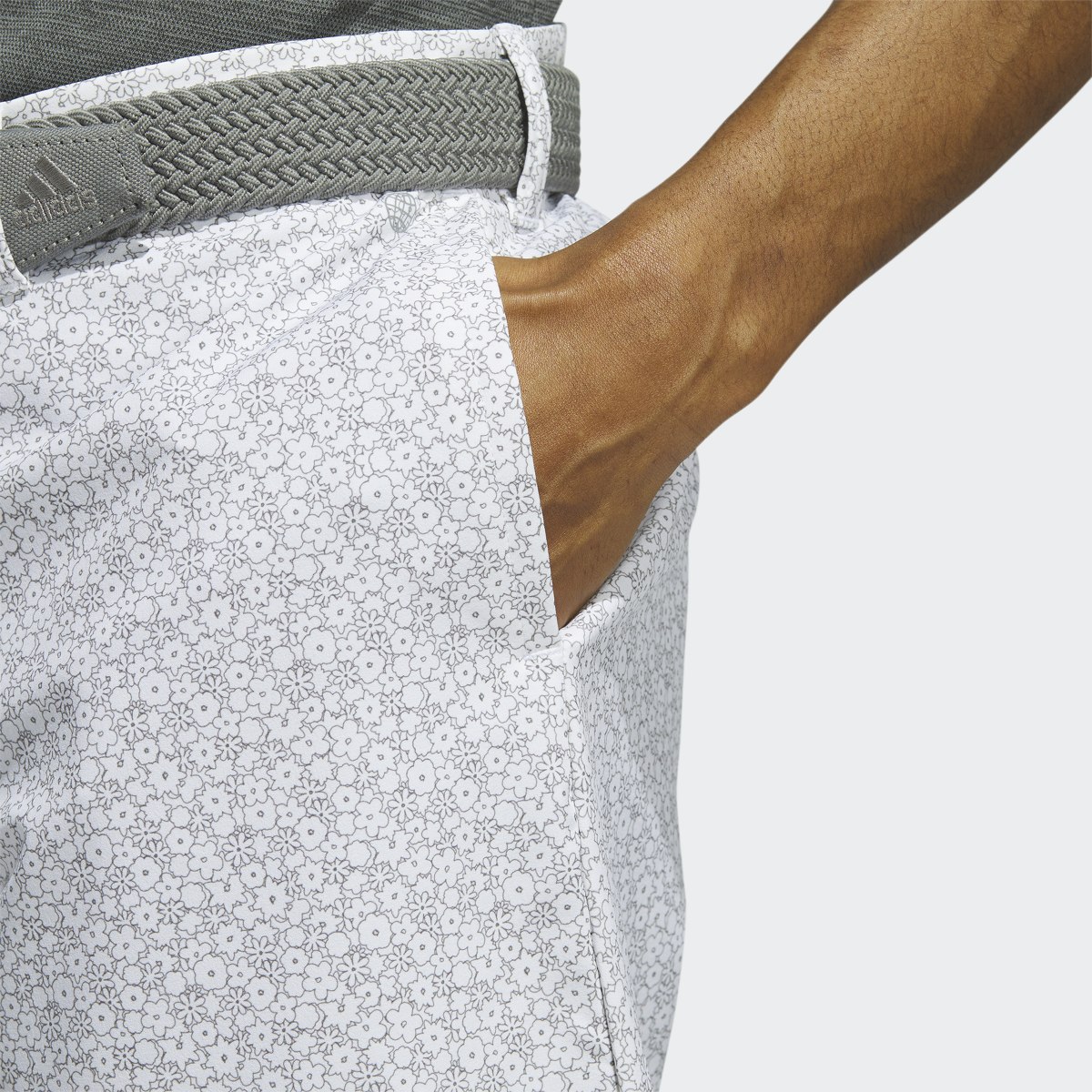 Adidas Ultimate365 Nine-Inch Printed Golf Shorts. 6