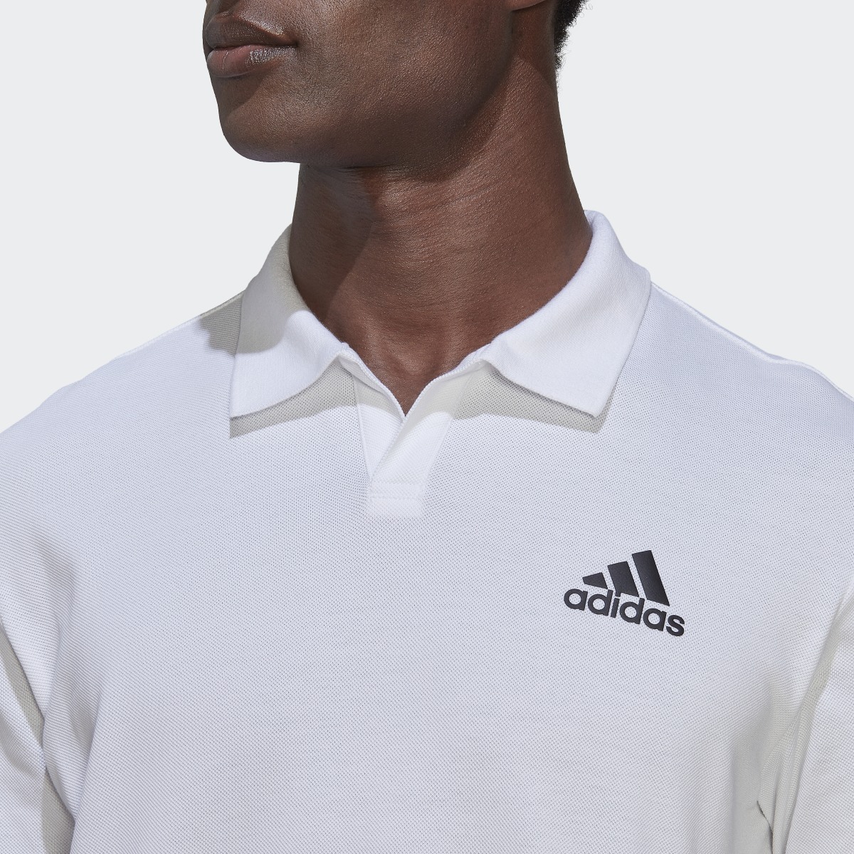 Adidas Clubhouse 3-Bar Tennis Polo Shirt. 6