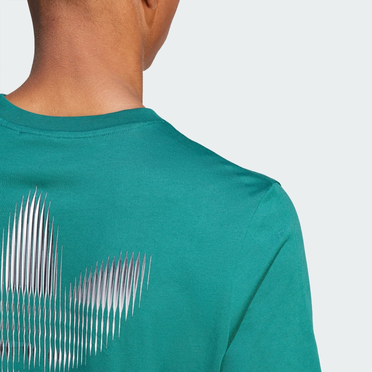 Adidas Graphic Blur Trefoil Tee. 8