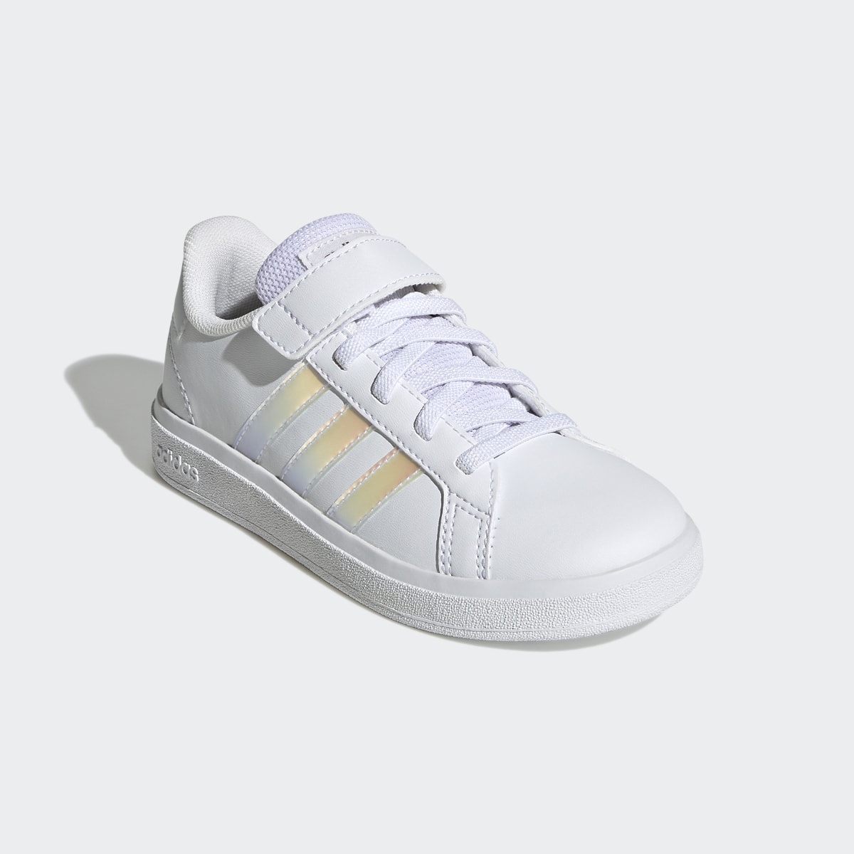 Adidas Grand Court Lifestyle Court Elastic Lace and Top Strap Schuh. 5