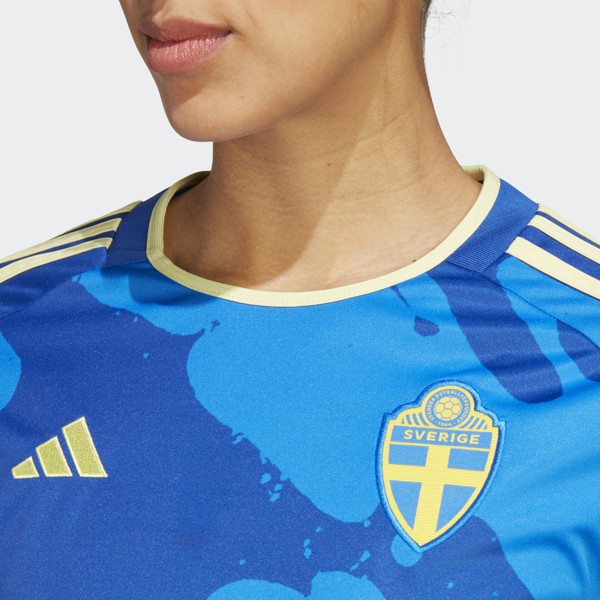 Adidas Camiseta segunda equipación selección femenina Suecia 23. 7