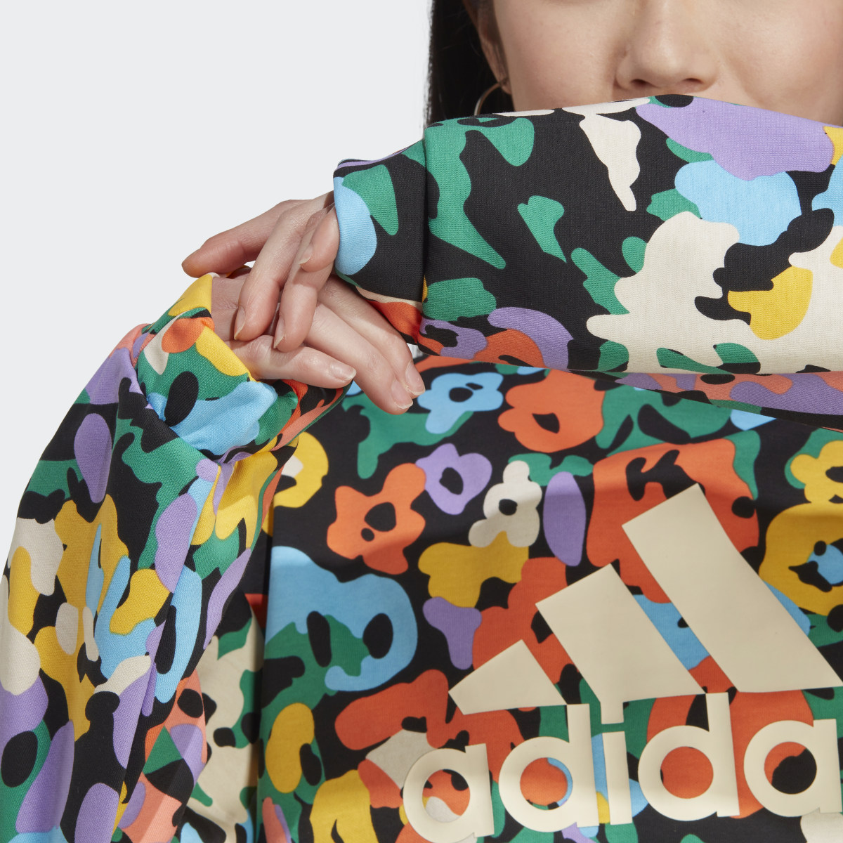 Adidas Sudadera Estampada. 7