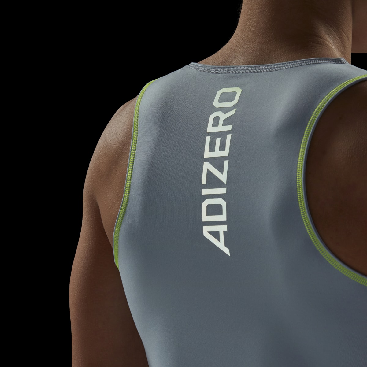 Adidas Adizero Running Crop Tank Top. 7