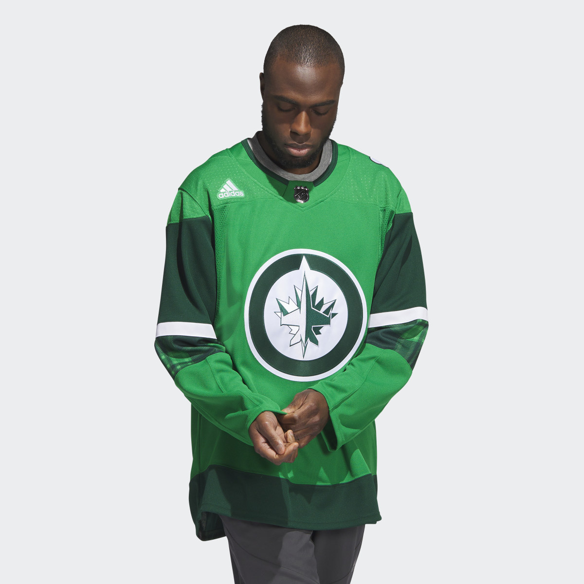 Adidas Winnipeg Jets St Pats Jersey. 4