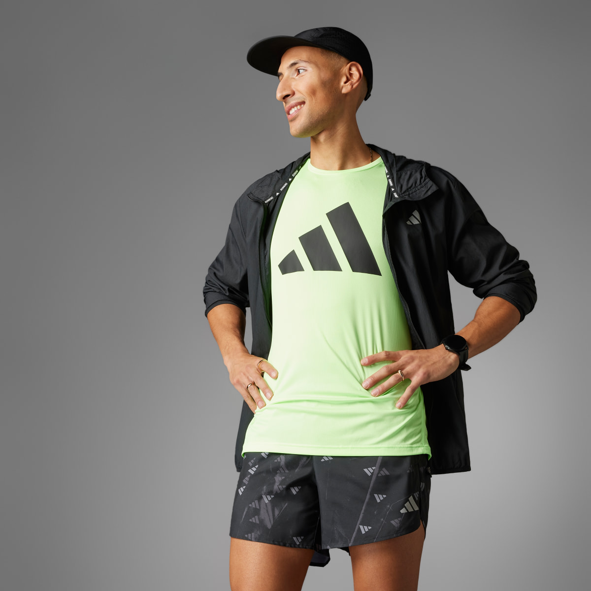 Adidas Run It Brand Love Shorts. 6