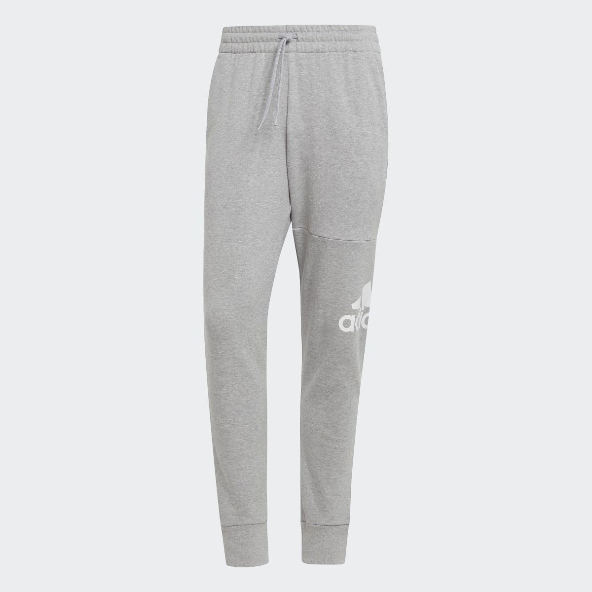 Adidas Essentials French Terry Tapered Cuff Logo Hose. 4