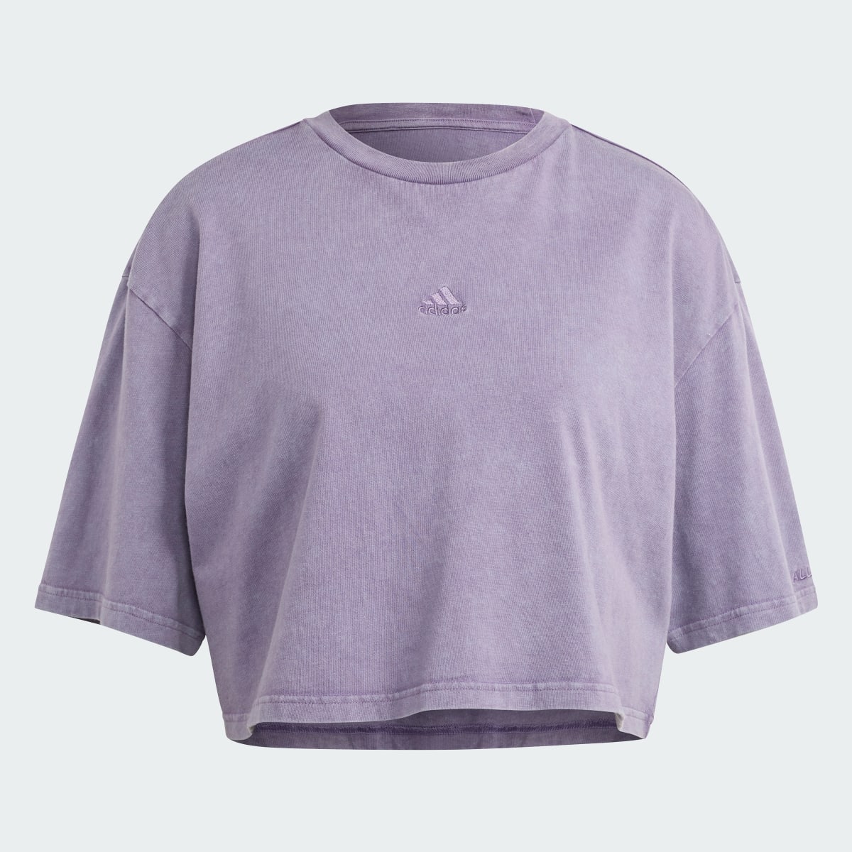 Adidas ALL SZN Fleece Washed Tee. 5