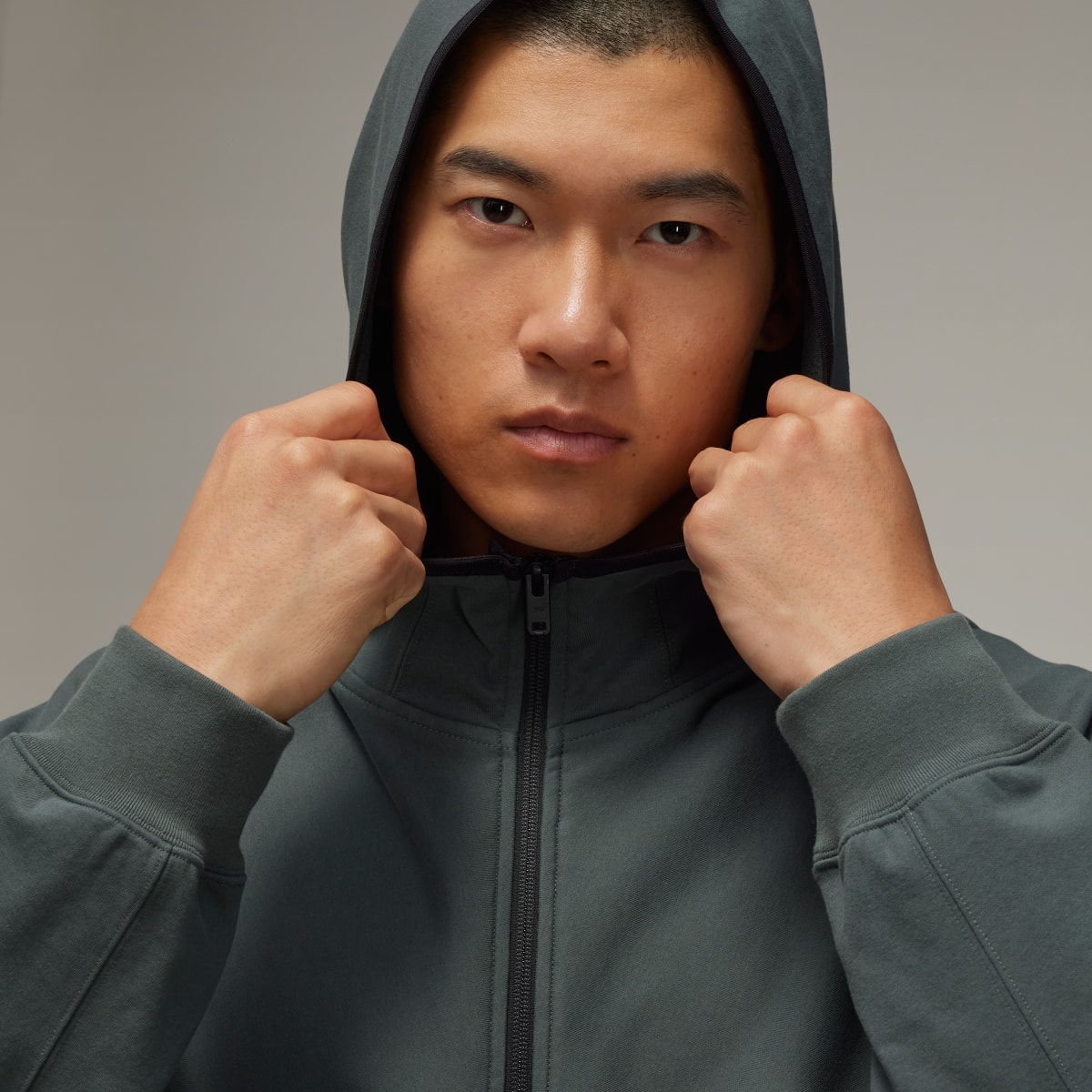 Adidas Y-3 Stretch Terry Zip Hoodie. 7