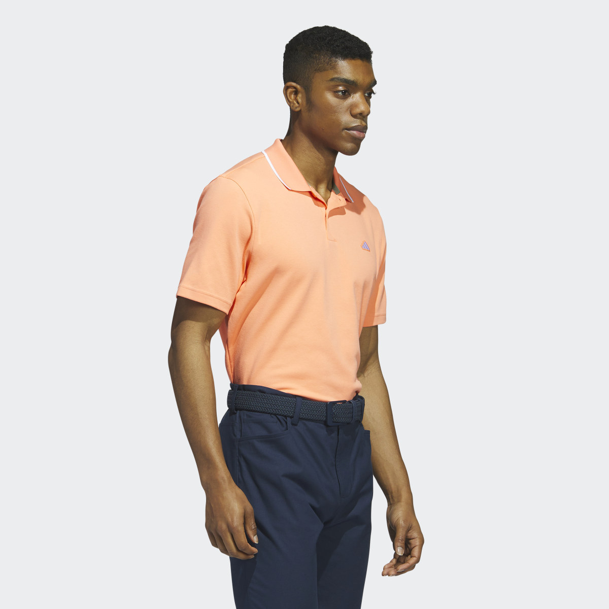 Adidas Go-To Piqué Golf Polo Shirt. 4