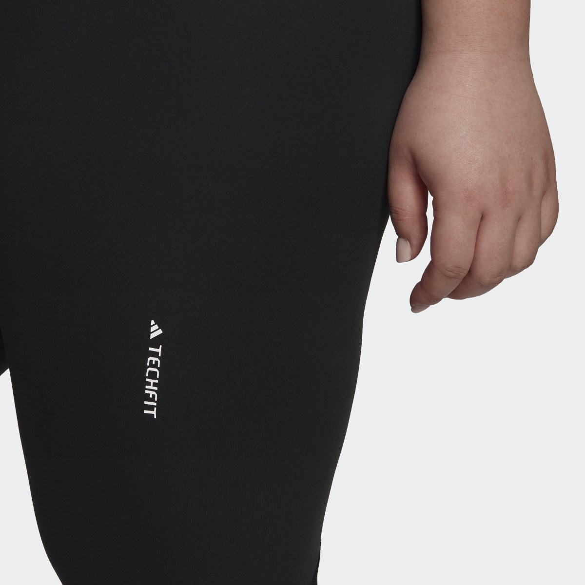Adidas Techfit V-Shaped Elastic 7/8 Leggings (Plus Size). 6