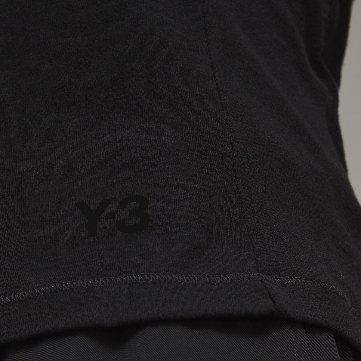 Adidas Y-3 Fitted Short Sleeve T-Shirt. 6