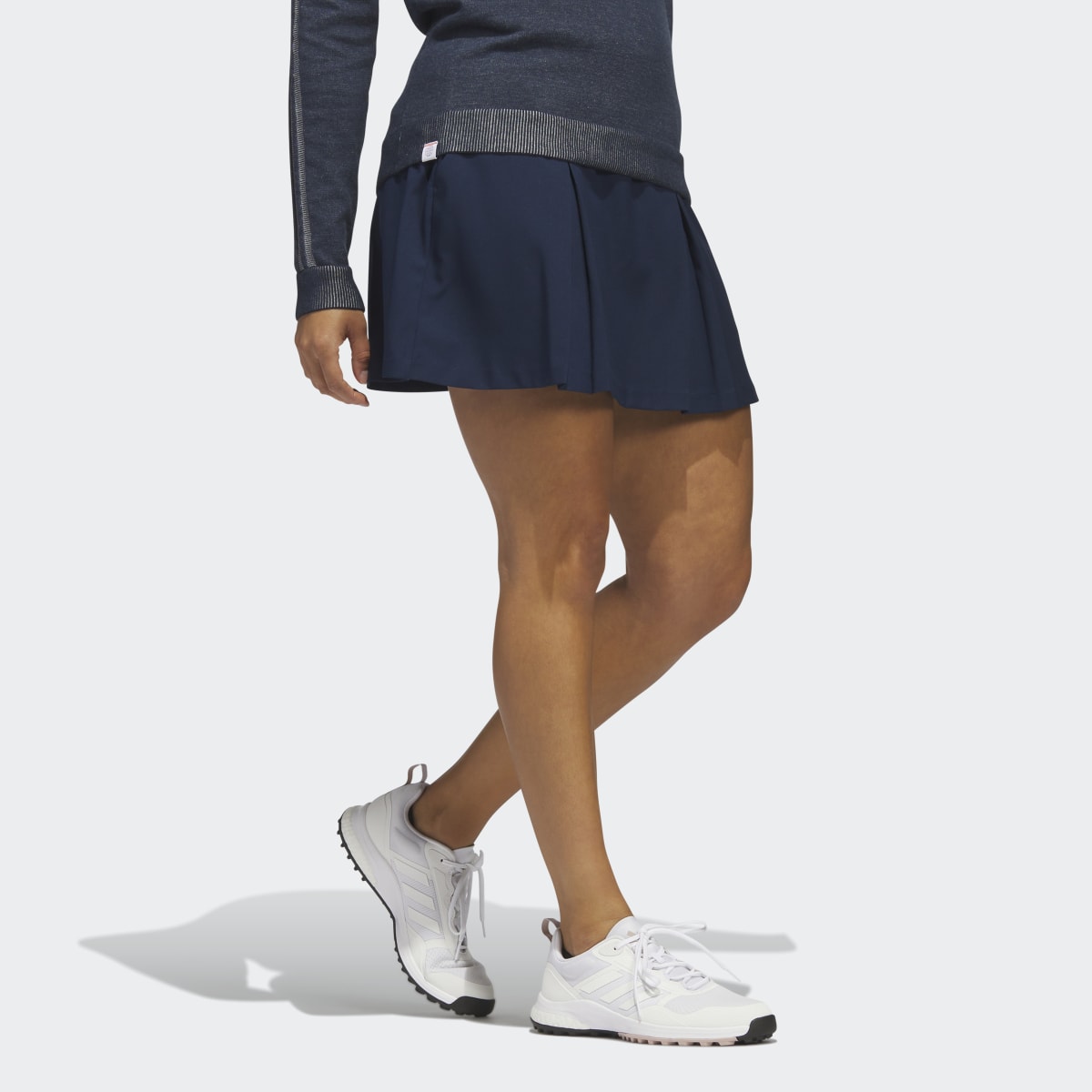 Adidas Made To Be Remade Flare Golf Skirt. 4