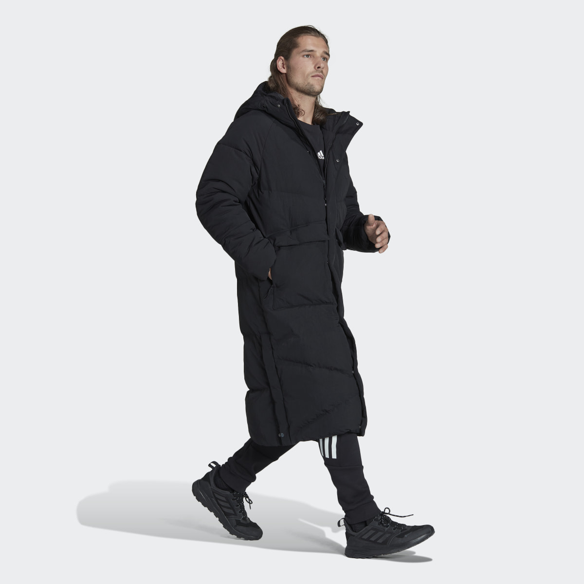 Adidas Big Baffle Down Coat. 4