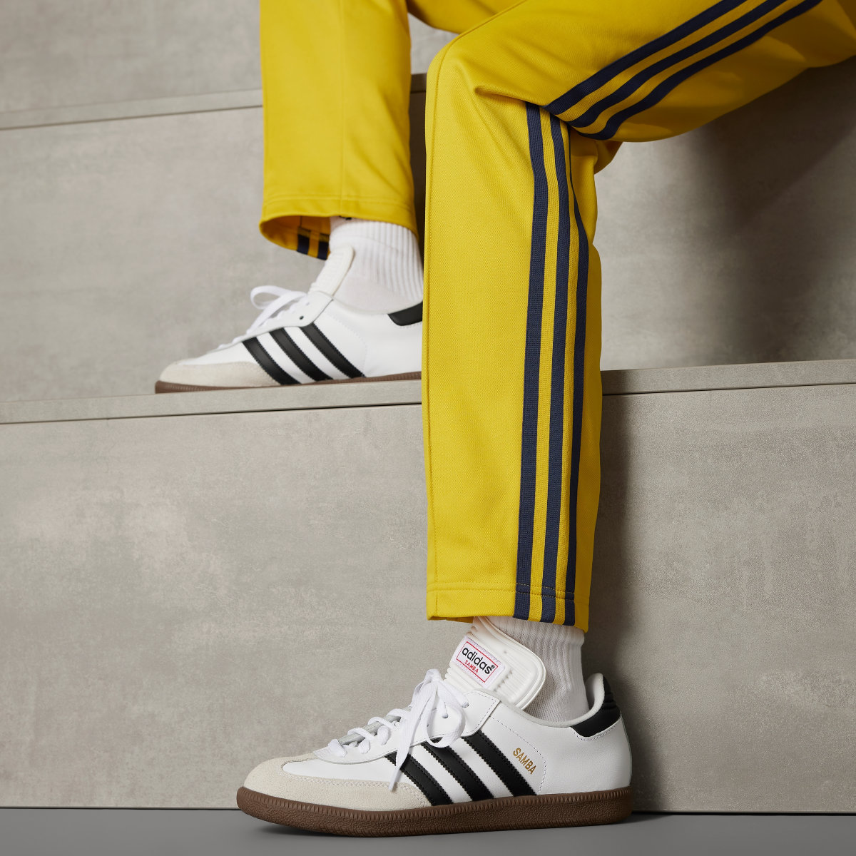 Adidas Pantaloni da allenamento Beckenbauer Sweden. 4