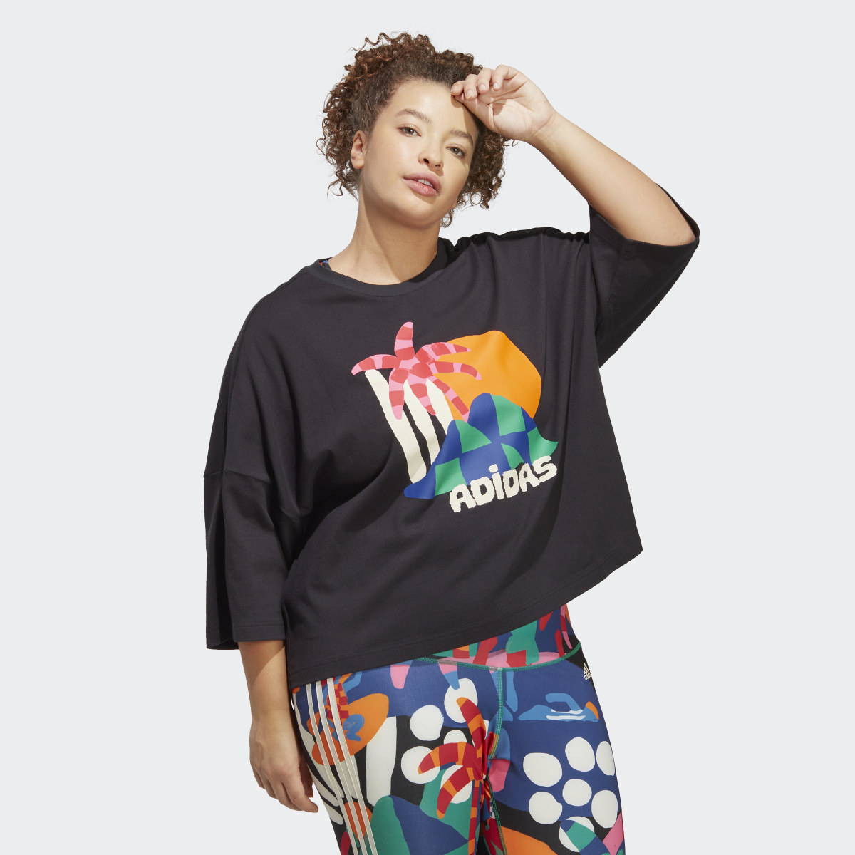 Adidas Playera Estampada adidas x FARM Rio. 4