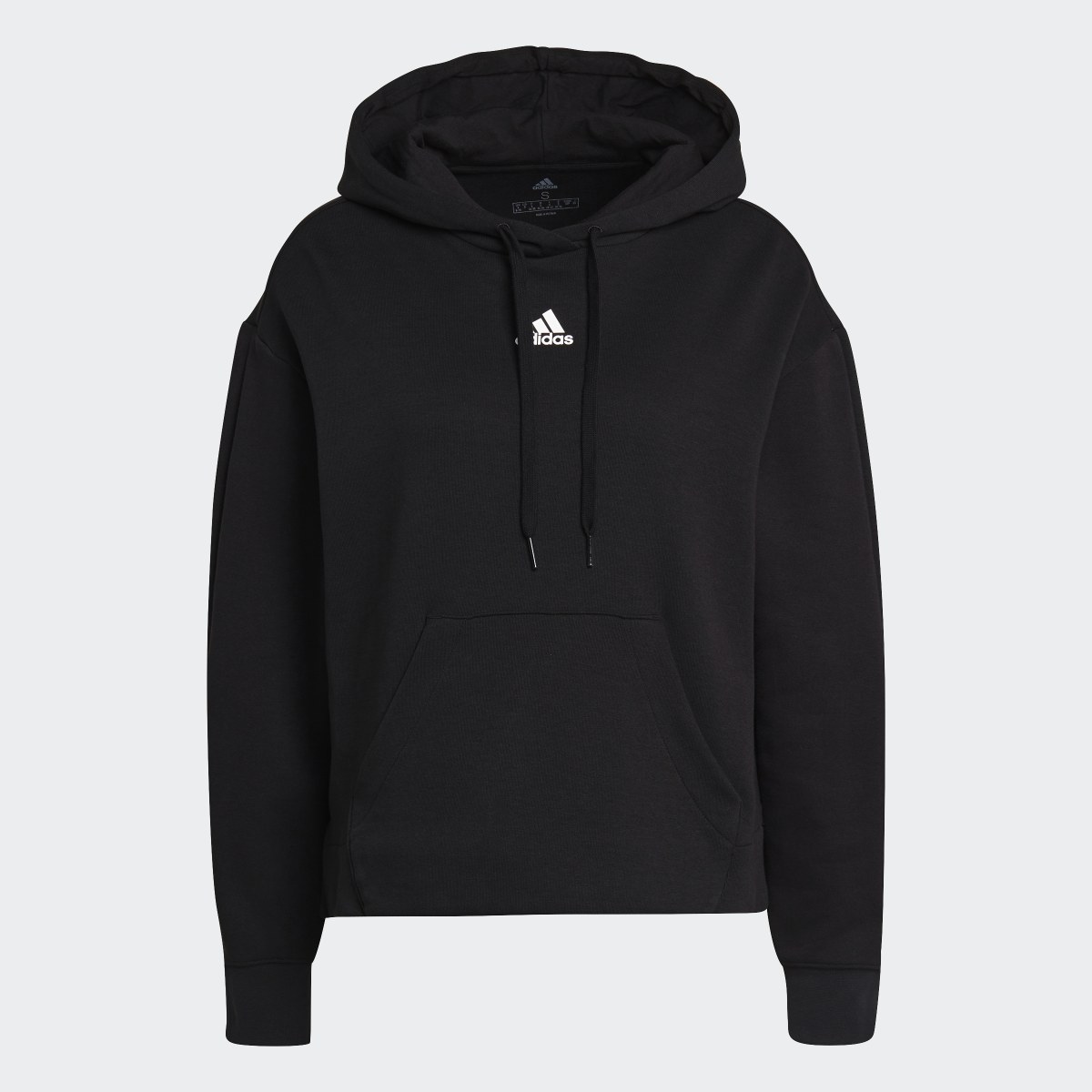 Adidas Essentials Relaxed 3-Stripes Hoodie. 5