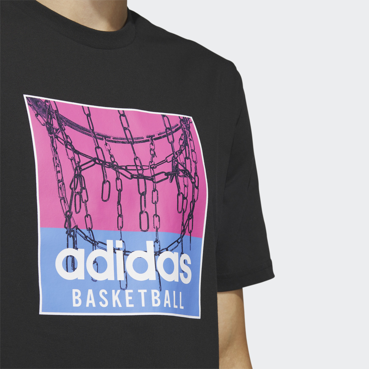 Adidas Chain Net Basketball Graphic Tişört. 6 Adidas Chain Net Basketball Graphic Tişört. 6