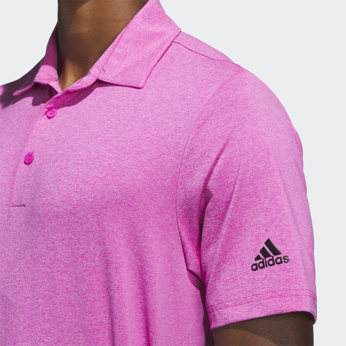 Adidas Ultimate365 Heather Polo Shirt. 6