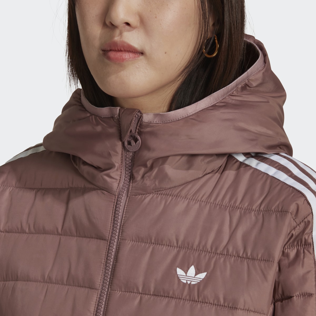 Adidas Chaqueta con capucha Premium Slim. 6