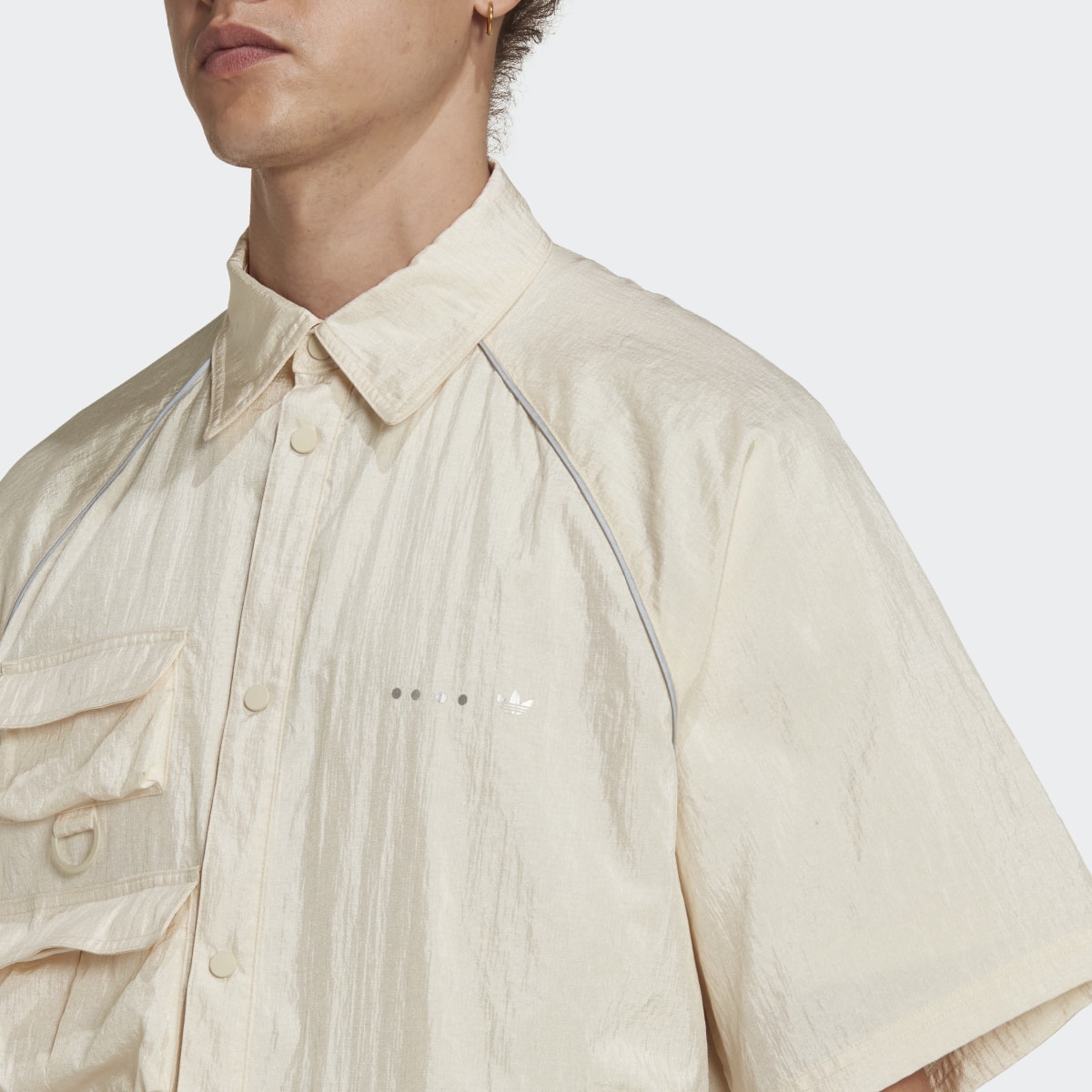 Adidas Reveal Short Sleeve Overshirt. 8