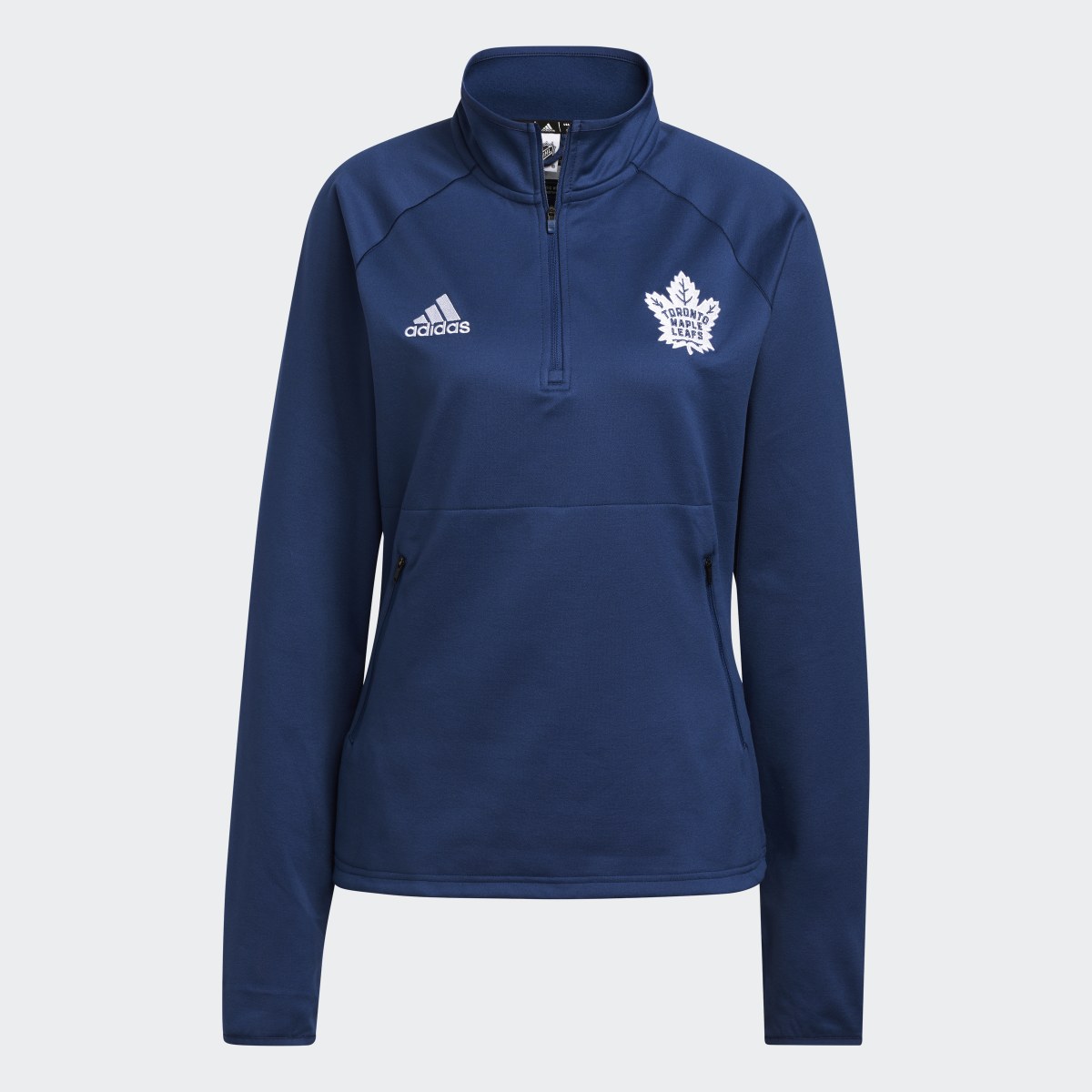 Adidas Maple Leafs 22 NHL Fleece 1/4 Zip Sweatshirt. 5