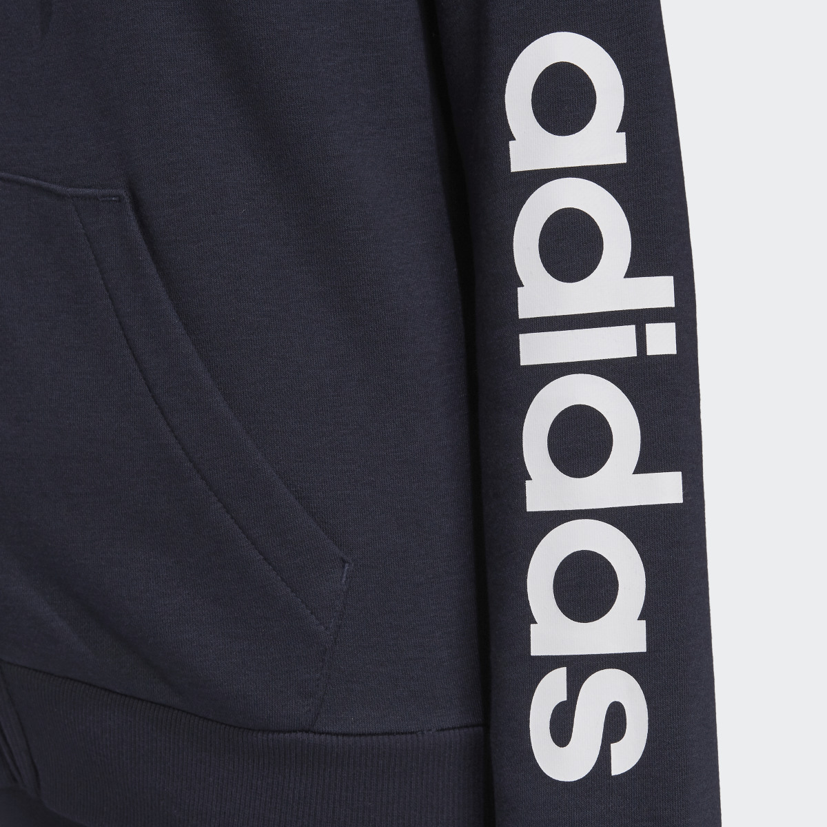 Adidas Chaqueta con capucha Essentials Logo. 6